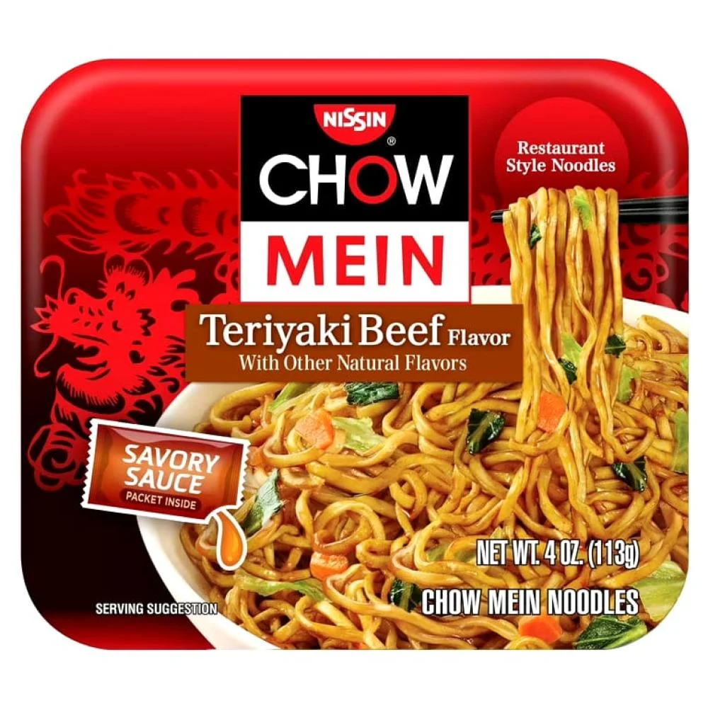 مكرونة نيسين شوي لحم البقري 113 جم