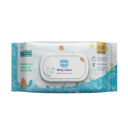 مناديل اطفال مبللة 120 حب 