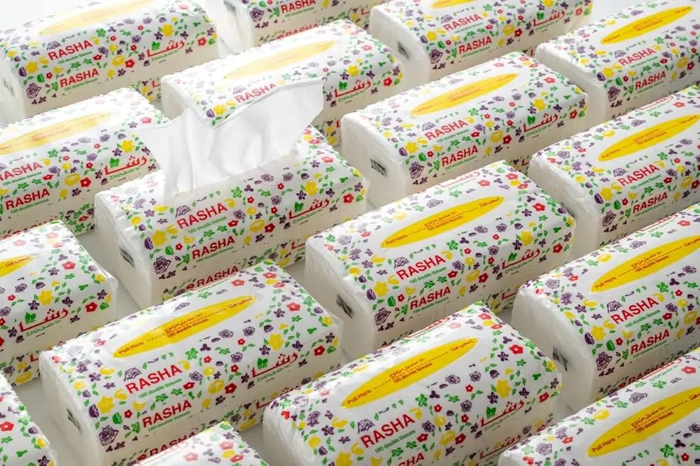 مناديل رول رشا