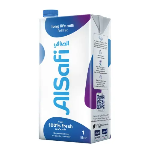 الصافي حليب طويل الاجل 1 لتر